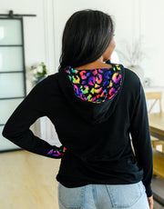 Colorful Leopard Hoodie (S-4X)