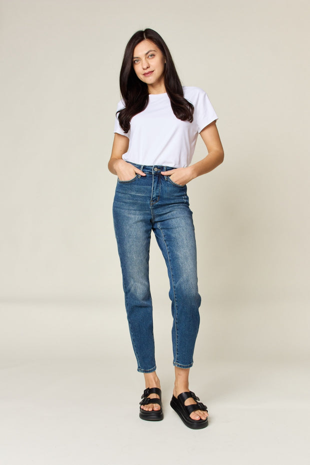{ONLINE ONLY} Judy Blue Tummy Control Slim Fit Jeans