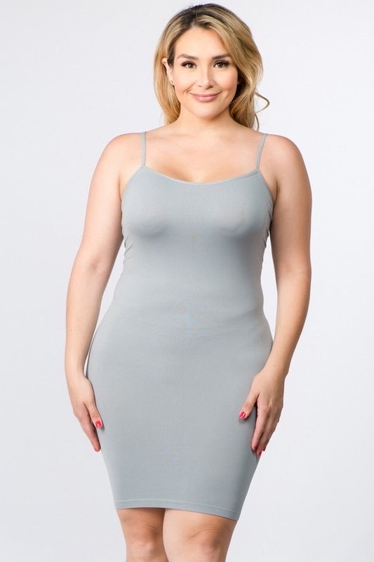 Curvy Thin Strap Camis (11 Colors) (1847831489)