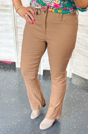 YMI Hyperstretch Bootcut Pants~Almond