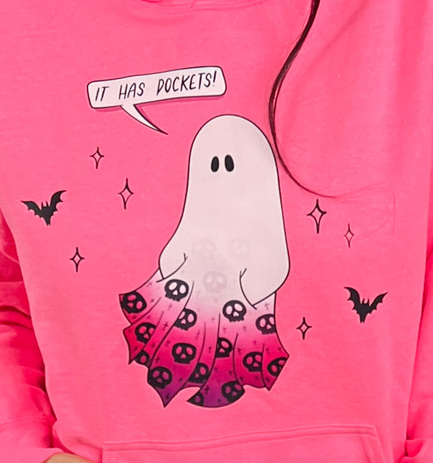 It Has Pockets Ghost Hoodie (S-2X)