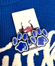 Cats Paw Cut Out Earrings