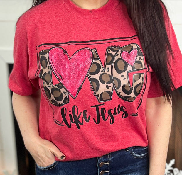 Love Like Jesus Tee (S-2X)