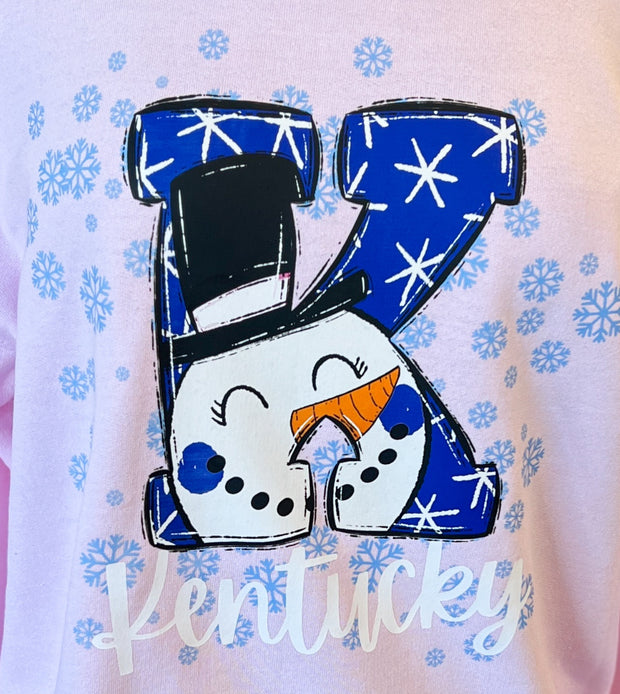 Kentucky Snowman Sweatshirt