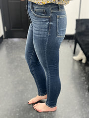 Judy Blue Button Fly Skinny Jeans