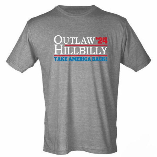 Outlaw & Hillbilly Take America Back Tee (2 Colors)