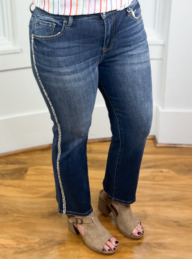 Risen Rhinestone Embellished Straight Leg Jeans (8253192569125)