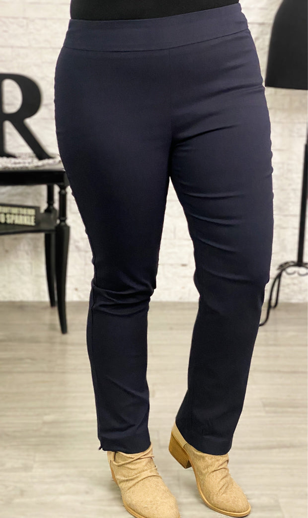 Solid Straight Fit Pants (5 Colors)