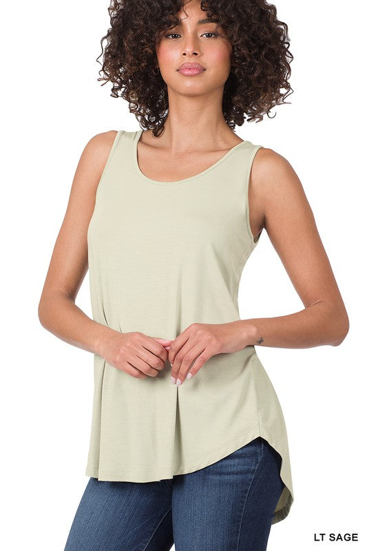 Solid Layering Tanks (17 Colors) (6716695674966)